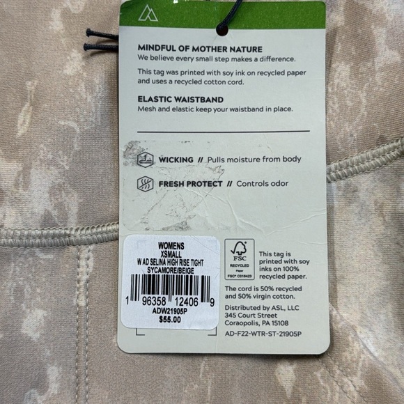 Alpine Design NWT Sycamore Beige Selina
High Rise Tights Leggings - Picture 6 of 10